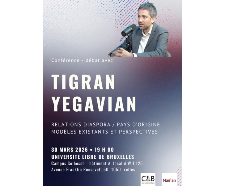 Conférence - débat avec Tigran Yegavian