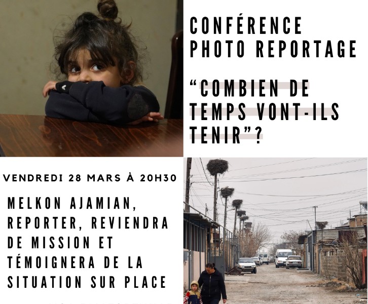 Conférence photo reportage - “Combien de temps vont-ils tenir ?”