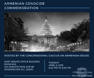 Congressional Armenian Genocide Commemoration