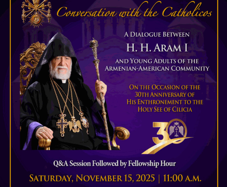 Conversation with the Catholicos: A Dialogue between H. H. Aram I and Young Adults 