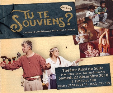 Tu te Souviens ? Contes et confidences entre frère et soeur