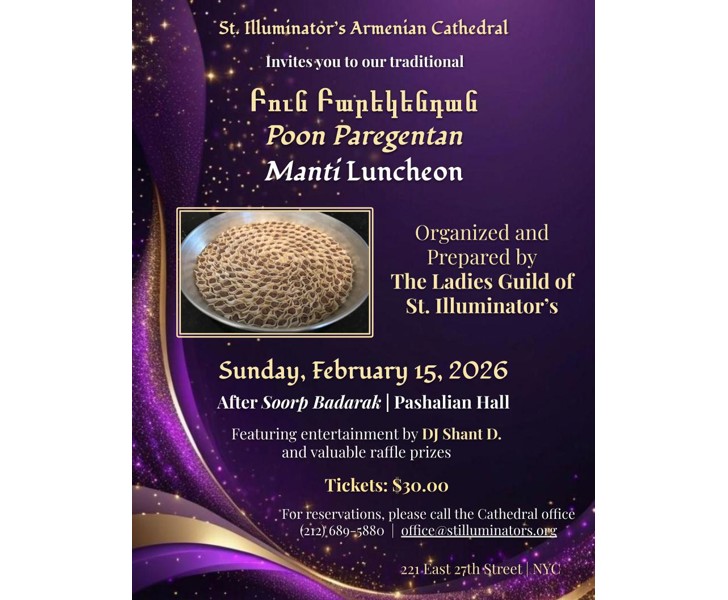 Poon Paregentan 'Manti' Luncheon