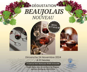 Dégustation Beaujolais Nouveau