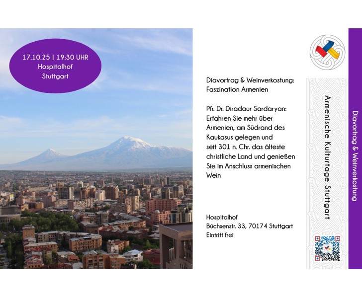 Diavortrag & Weinverkostung: Faszination Armenien