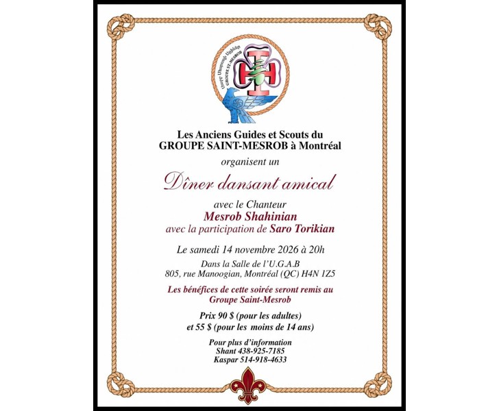 Dîner dansant amical