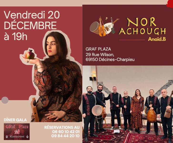 Dîner Gala - Nor Achough & Anaïd.B