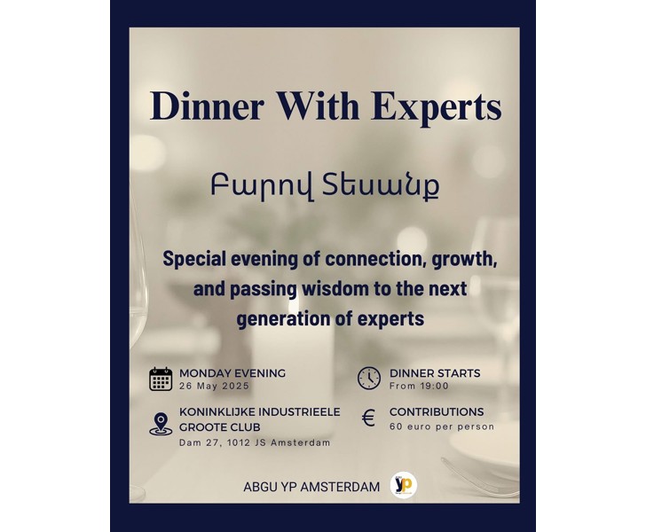 Dinner with experts