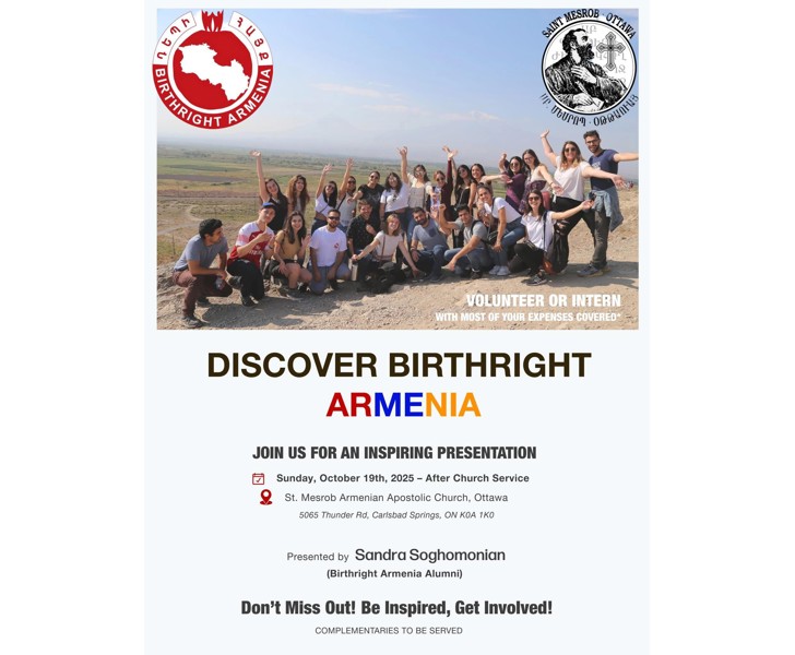 Discover Birthright Armenia