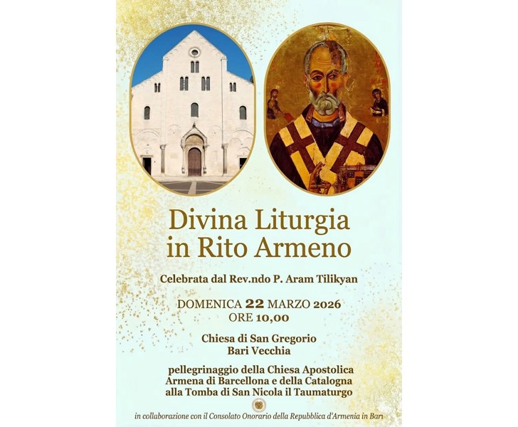 Divina Liturgia in Rito Armeno