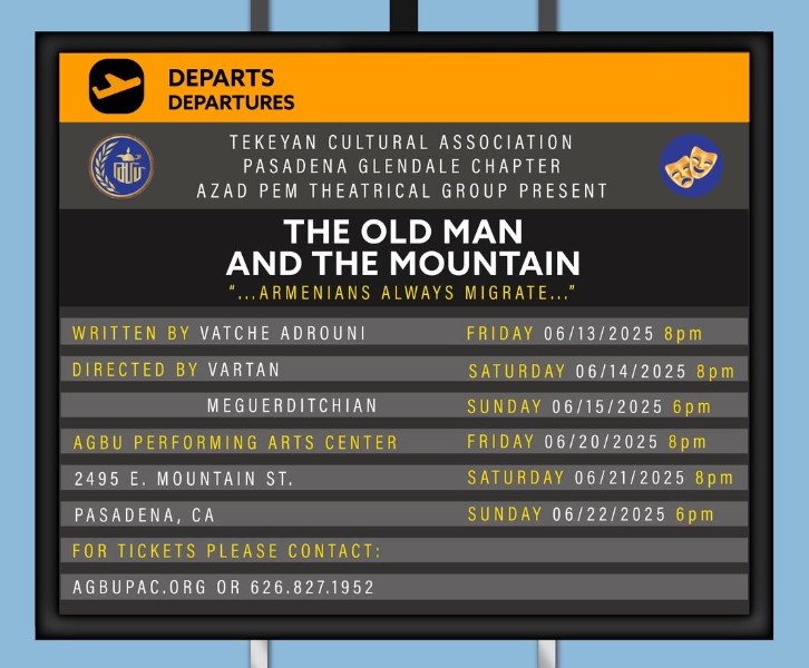 Dzerounin Yev Leruh (The Old Man and the Mountain) Theatre Production