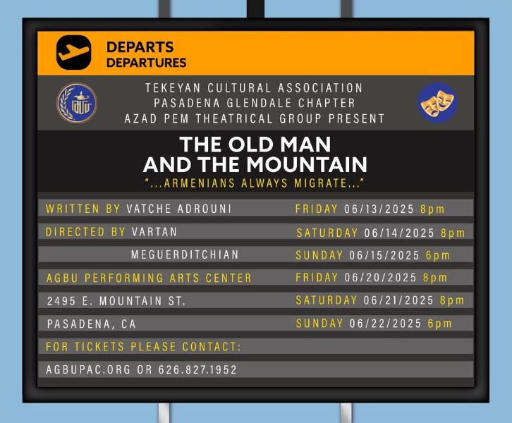 Dzerounin Yev Leruh (The Old Man and the Mountain) Theatre Production