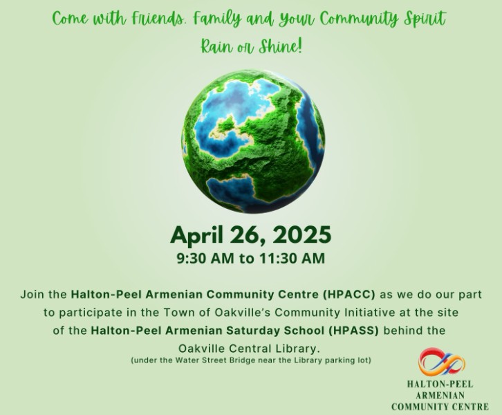 Earth Day Clean-up in Oakville with HPACC