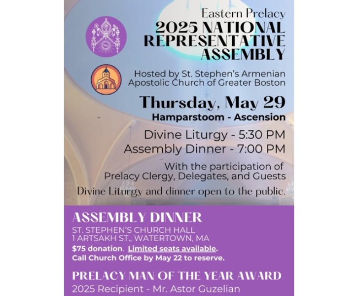 Eastern Prelacy 2025 National Representative Assembly