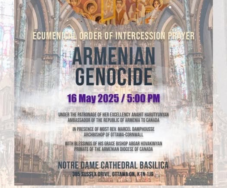 Ecumenical Order of Intercession Prayer- Armenian Genocide 