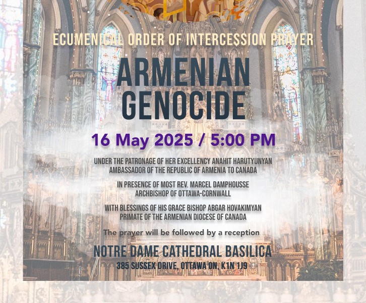 Ecumenical order of intercession prayer | #ArmenianGenocide110