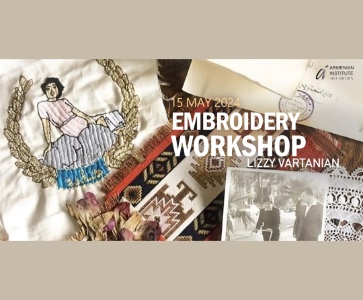 Embroidery Workshop with Lizzy Vartanian
