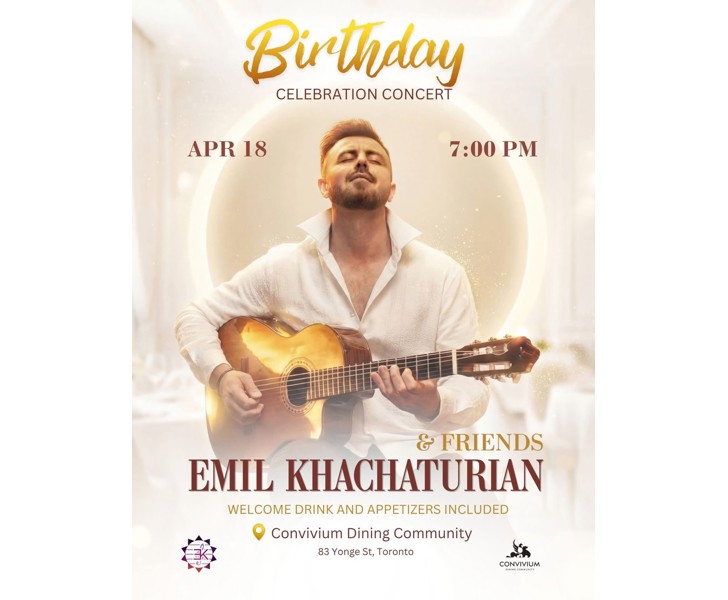 Emil Khachaturian & Friends - Birthday Celebration Concert