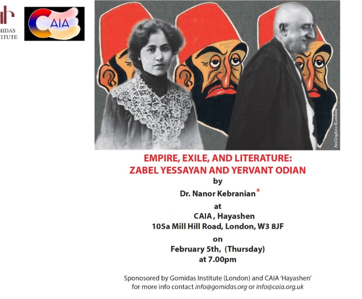 Empire, Exile, and Literature: Zabel Yessayan and Yervant Odian