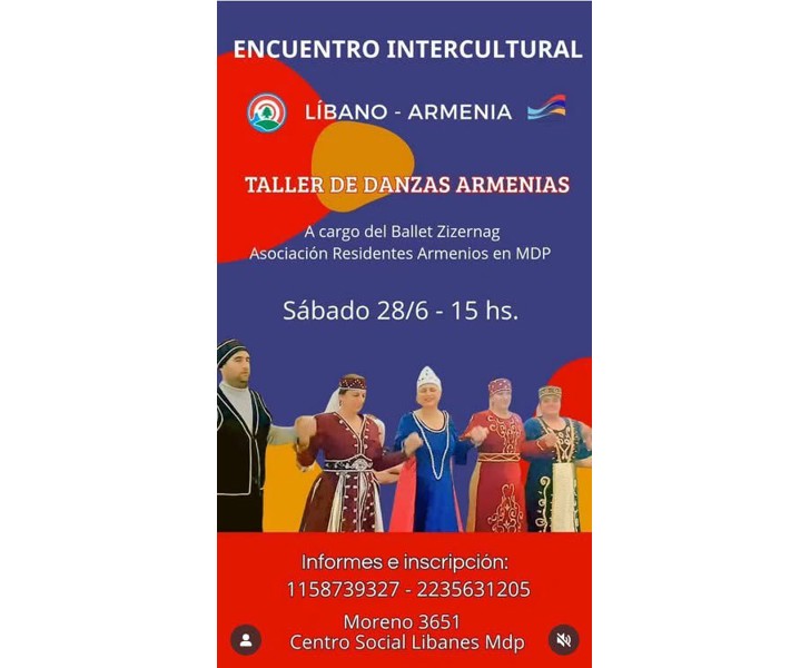Encuentro Intercultural Líbano - Armenia