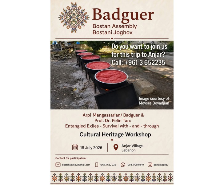 Entangled Exiles - Survival with - and - through Cultural Heritage Workshop