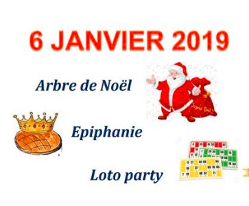 Epiphanie - Loto et Arbre de Noël