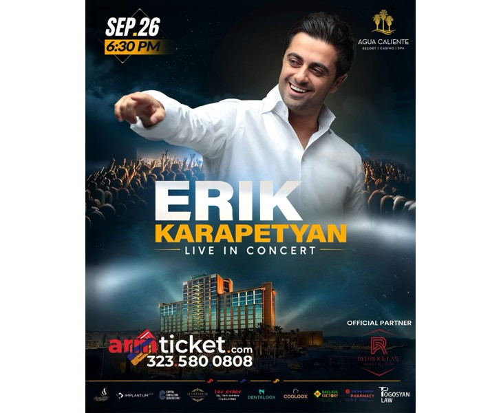 Erik Karapetyan Live in Concert