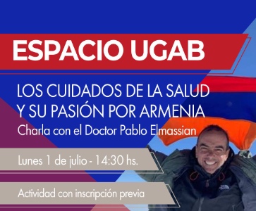 Espacio UGAB: Los cuidados de la Salud y su pasión por Armenia