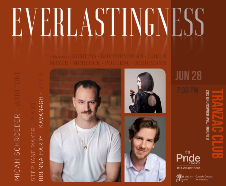 EVERLASTINGNESS: Micah Schroeder, Stéphane Mayer & Brenna Hardy-Kavanagh Live at the Tranzac