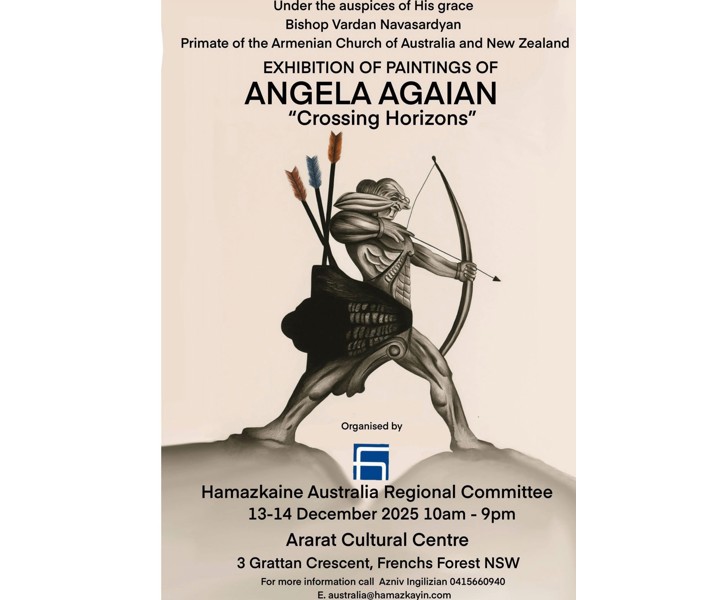Exhibition of Paintings of Angela Agaian