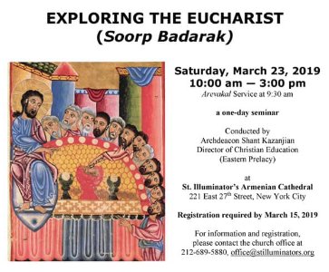 Exploring the Eucharist (Soorp Badarak)