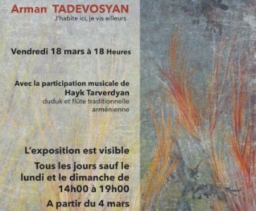 Exposition - Arman Tadevosyan - J’habilite ici, je vis ailleurs 