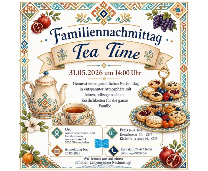 Familiennachmittag Tea Time