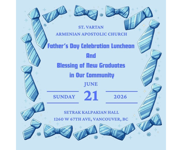 Father's Day Celebration Luncheon and Blessing of New Graduates in Our Community