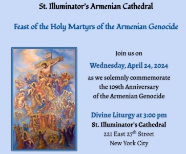 Feast of the Holy Martyrs of the Armenian Genocide