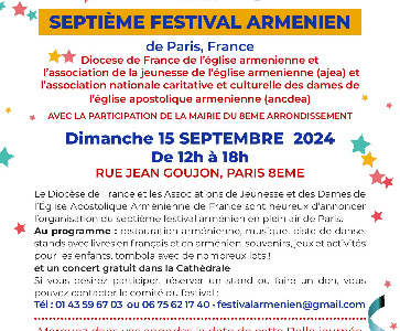 Festival Arménien rue Jean Goujon