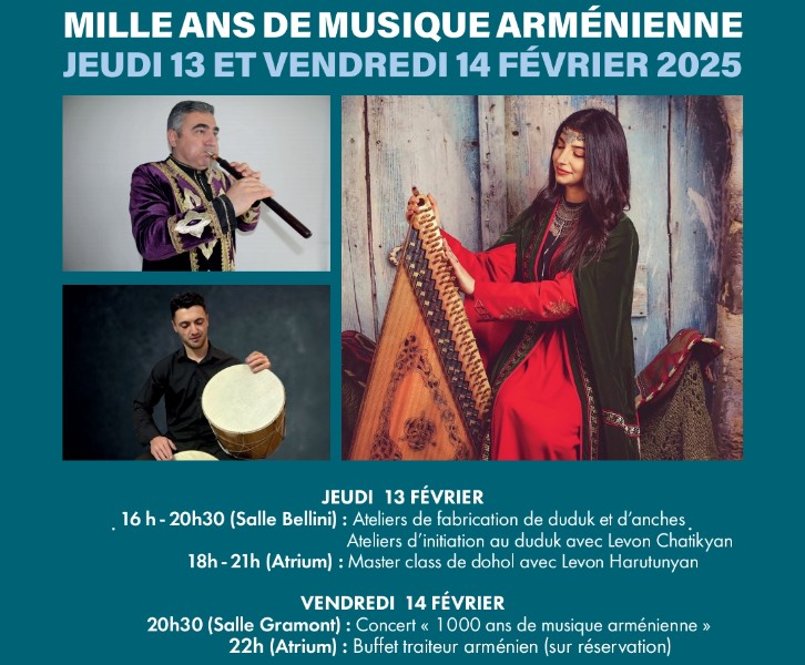 Festival de duduk, Mille Ans de Musique Arménienne