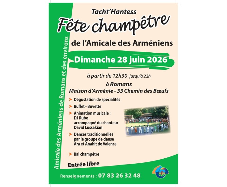 Fête champêtre de l'Amicale des Arméniens