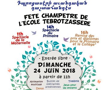 FÊTE CHAMPÊTRE DE L'ECOLE TEBROTZASSERE