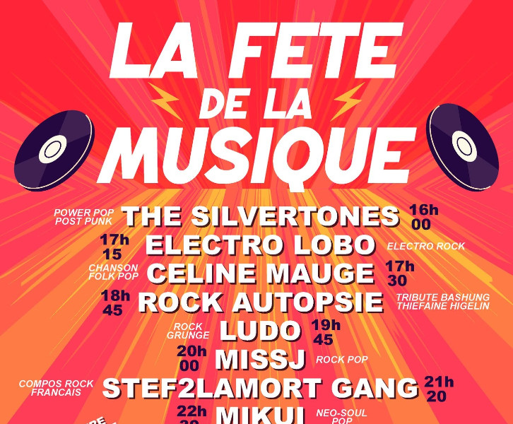 Fête de la musique rue du Groupe Manouchian Paris 20ème (5ème édition) 