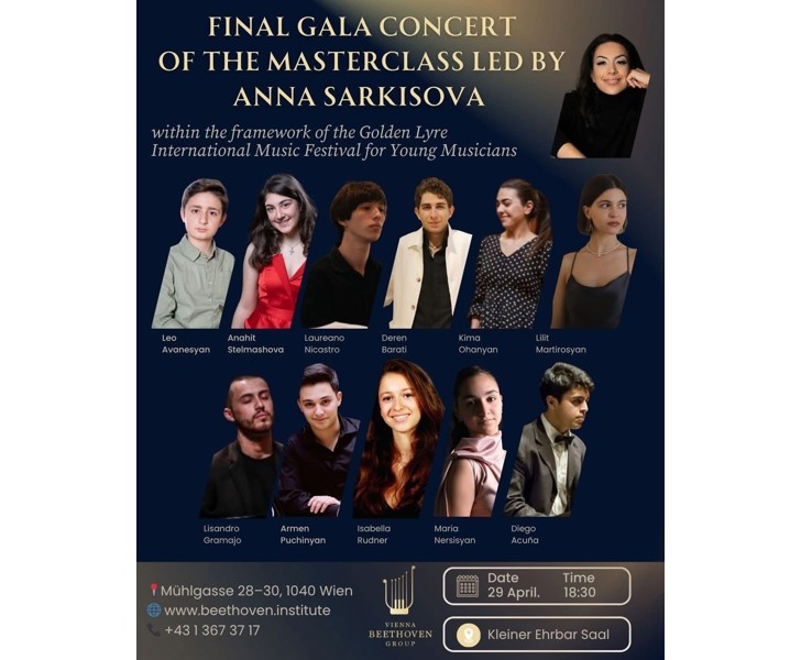 Final Gala Concert of the Masterclass led by Anna Sarkisova