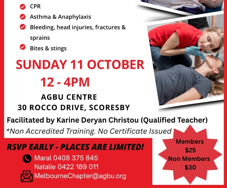 First Aid Training 