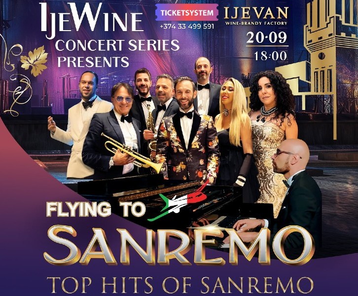 Flying to Sanremo