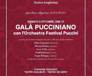 Galà Pucciniano con l'orchestra del Festival Puccini