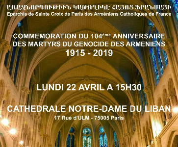 Génocide des Arméniens: Notre-Dame du Liban