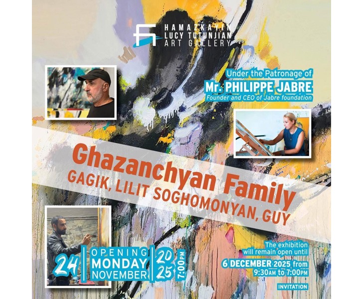 Ghazanchyan Family: Gagik, Lilit Soghomonyan, Guy