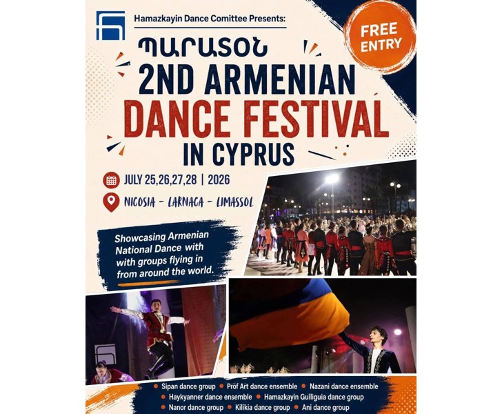 2nd Armenian Dance Festival in Cyprus