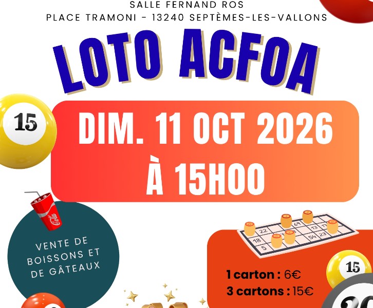 Grand loto à Septèmes-les-Vallons