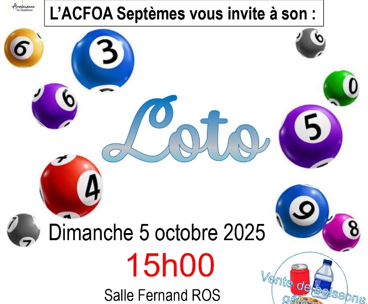 Grand loto - Septèmes-les-Vallons