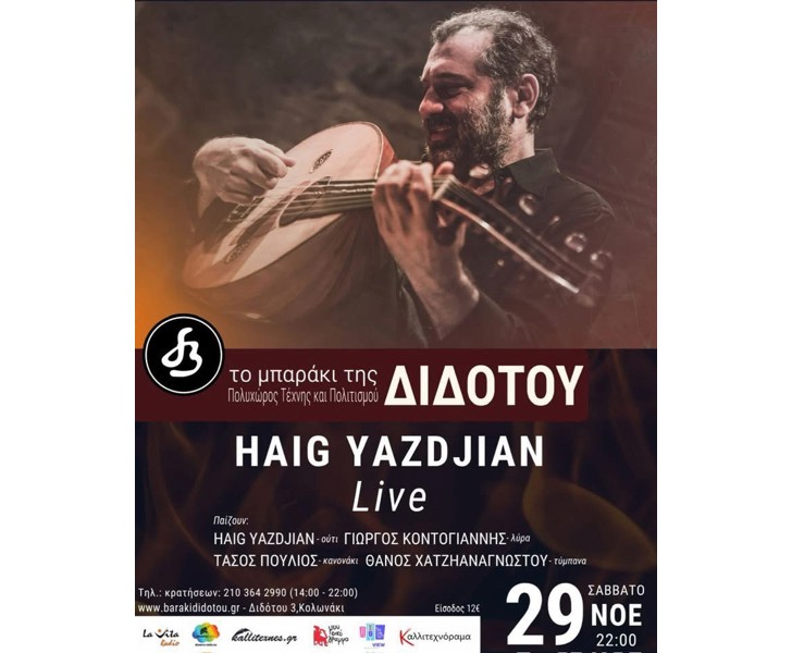 HAIG YAZDJIAN Live