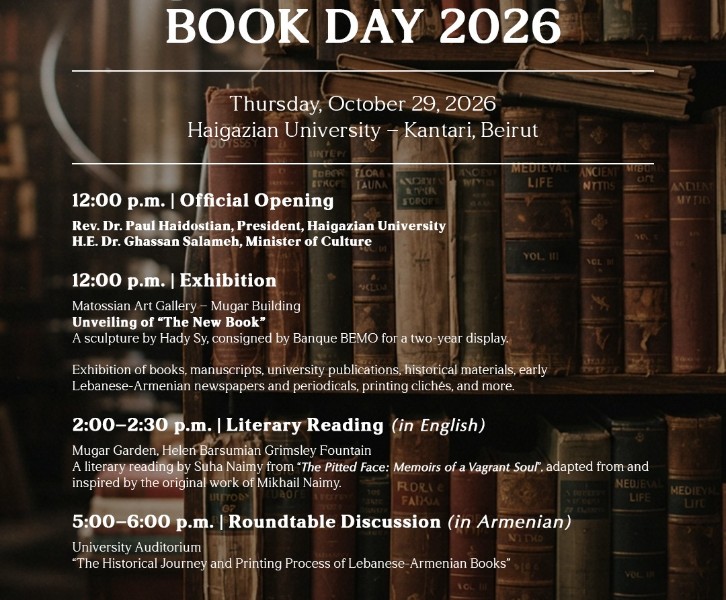 Haigazian University Book Day 2026